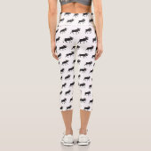 Abbildung des Cartoon Capri Leggings (Rückseite)