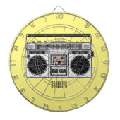 Abbildung des Cartoon Dartscheibe (vorne)