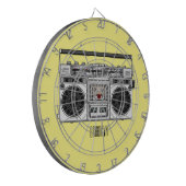 Abbildung des Cartoon Dartscheibe (Vorderseite Links)