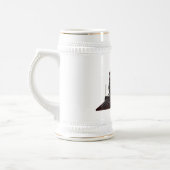 Abbildung des Cartoon der Dampflokomotive Bierglas (Links)