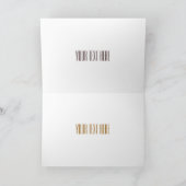 Abbildung des Cartoon der Dampflokomotive Karte (Innenseite)