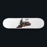 Abbildung des Cartoon der Dampflokomotive Skateboard<br><div class="desc">Abbildung des Cartoon der Dampflokomotive</div>