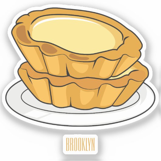 Abbildung des Cartoon der Eier Aufkleber (Vorderseite)