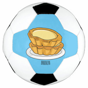 Abbildung des Cartoon der Eier Fußball