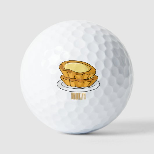 Abbildung des Cartoon der Eier Golfball (Vorderseite)