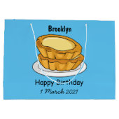 Abbildung des Cartoon der Eier Große Geschenktüte (Rückseite)