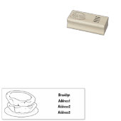 Abbildung des Cartoon der Eier Gummistempel (Stempel)