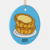 Abbildung des Cartoon der Eier Keramik Ornament (Rechts)