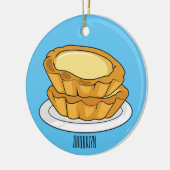 Abbildung des Cartoon der Eier Keramik Ornament (Links)