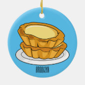 Abbildung des Cartoon der Eier Keramik Ornament (Hinten)