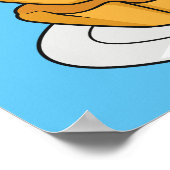 Abbildung des Cartoon der Eier Poster (Ecke)