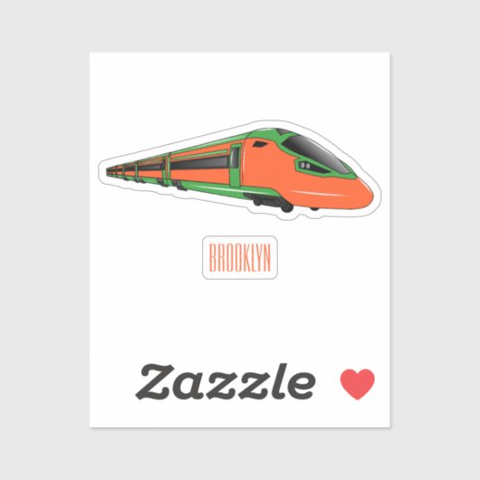 Abbildung des Cartoon des Bullet Aufkleber (Blatt)