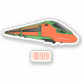 Abbildung des Cartoon des Bullet Aufkleber (Vorderseite)