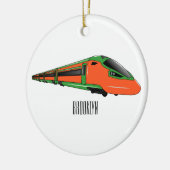 Abbildung des Cartoon des Bullet Keramik Ornament (Links)