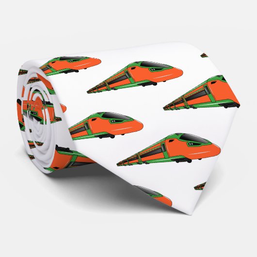 Abbildung des Cartoon des Bullet Krawatte (Gerollt)