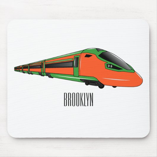 Abbildung des Cartoon des Bullet Mousepad (Vorne)