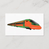 Abbildung des Cartoon des Bullet Visitenkarte (Rückseite)