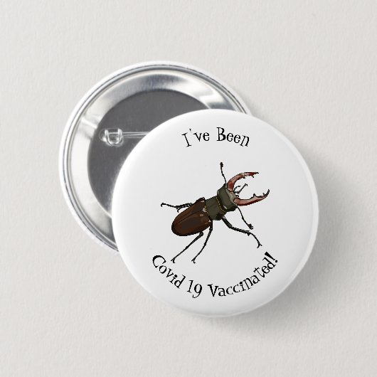 Abbildung des Cartoon des Käfers Button (Vorne & Hinten)