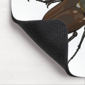 Abbildung des Cartoon des Käfers Mousepad (Ecke)