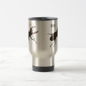 Abbildung des Cartoon des Käfers Reisebecher (Mittel)