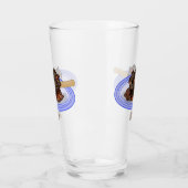 Abbildung des Cartoon des Lammes Glas (Links)