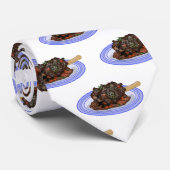 Abbildung des Cartoon des Lammes Krawatte (Gerollt)