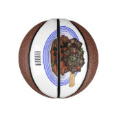 Abbildung des Cartoon des Lammes Mini Basketball (Vertikal)