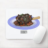 Abbildung des Cartoon des Lammes Mousepad (Mit Mouse)