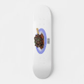 Abbildung des Cartoon des Lammes Skateboard (Vorne)