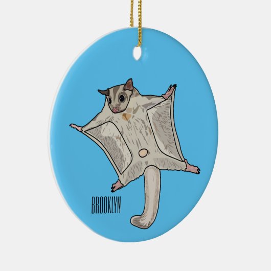 Abbildung des Cartoon des Zuckers Keramik Ornament (Rechts)