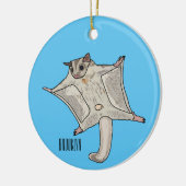 Abbildung des Cartoon des Zuckers Keramik Ornament (Links)