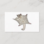 Abbildung des Cartoon des Zuckers Visitenkarte (Rückseite)