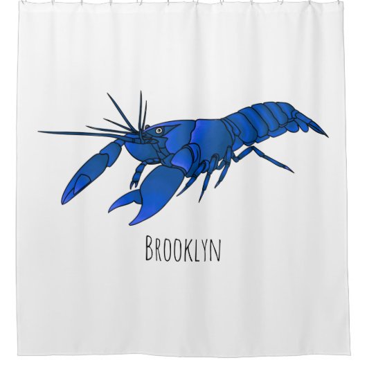 Abbildung des Cartoon Duschvorhang (Vorderseite)