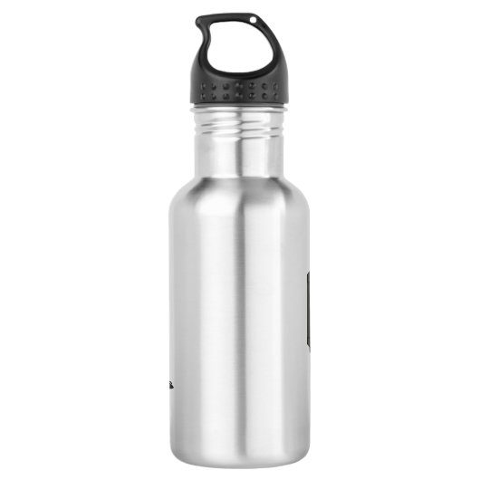 Abbildung des Cartoon Edelstahlflasche (Rückseite)