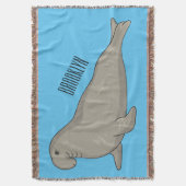 Abbildung des Cartoon eines Elephant-Siegels Decke (Vorderseite Vertikal)