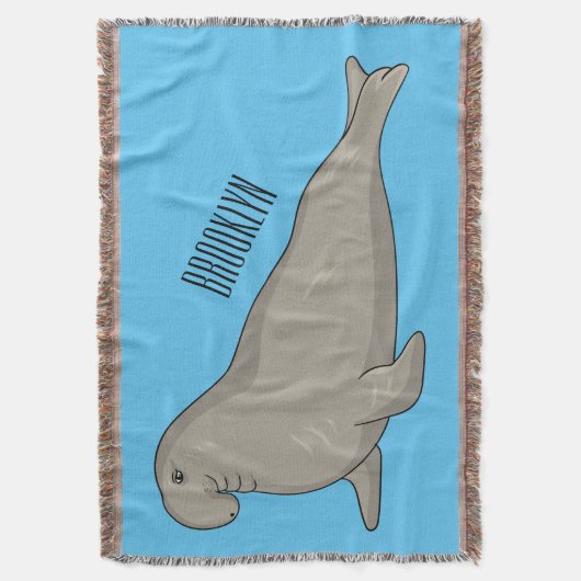 Abbildung des Cartoon eines Elephant-Siegels Decke (Vorderseite Vertikal)