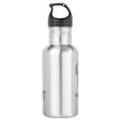 Abbildung des Cartoon eines Elephant-Siegels Edelstahlflasche (Rückseite)