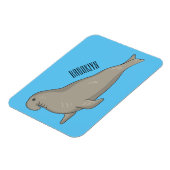 Abbildung des Cartoon eines Elephant-Siegels Magnet (Linke Seite)