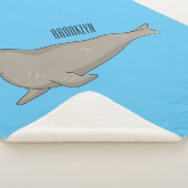 Abbildung des Cartoon eines Elephant-Siegels Sherpadecke (3/4)