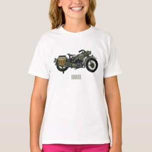 Abbildung des Cartoon eines Militärkreuzers T-Shirt