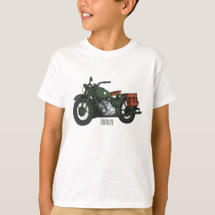 Abbildung des Cartoon eines Militärkreuzers T-Shirt
