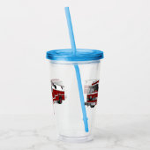 Abbildung des Cartoon eines Motors Acryltrinkbecher (Links)