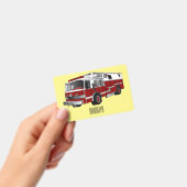 Abbildung des Cartoon eines Motors Ausweis (Handheld)