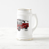 Abbildung des Cartoon eines Motors Bierglas (VorderseiteRechts)