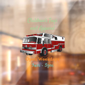 Abbildung des Cartoon eines Motors Fensteraufkleber (Blatt 2)