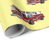 Abbildung des Cartoon eines Motors Geschenkpapier (Rolleneckpunkt)