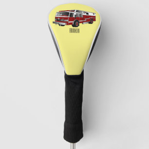 Abbildung des Cartoon eines Motors Golf Headcover