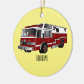 Abbildung des Cartoon eines Motors Keramik Ornament (Links)