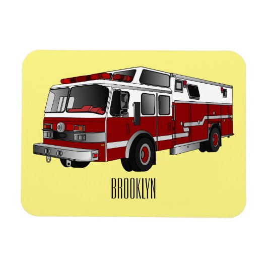 Abbildung des Cartoon eines Motors Magnet (Horizontal)