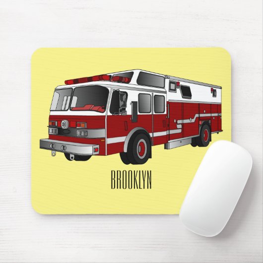 Abbildung des Cartoon eines Motors Mousepad (Mit Mouse)